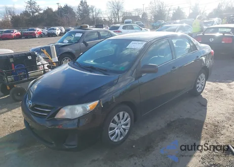 2013 Toyota Corolla Le z USA, uszkodzony, nr VIN 2T1BU4EE4DC978148
